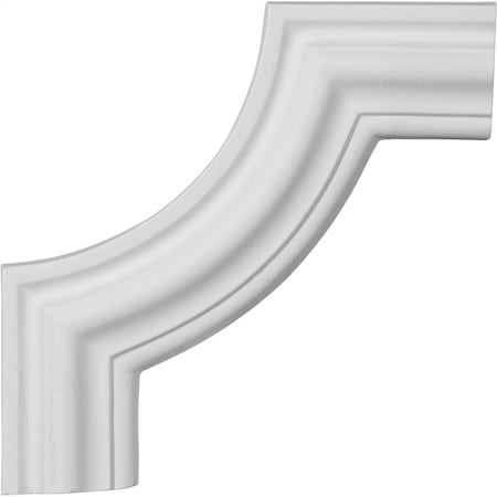 Ekena Millwork Panel Moulding Corner, High Density Urethane, 10-1/2 in H, 10-1/2 in W PML10X10PM-2